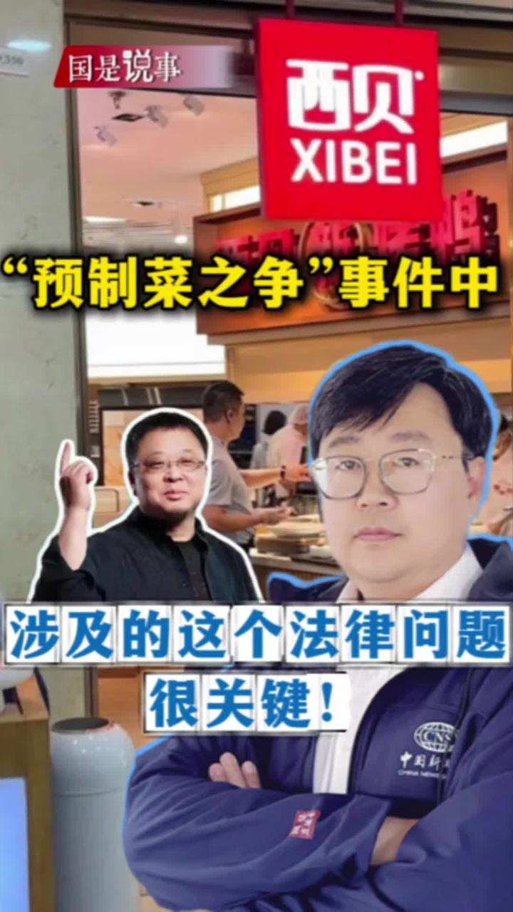 “预制菜之争”事件中涉及的这个法律问题很关键！#预制菜 #西贝_凤凰网视频_凤凰网