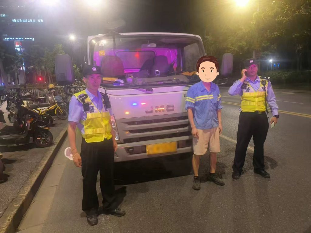 “克隆”车被查获。上海市公安局供图