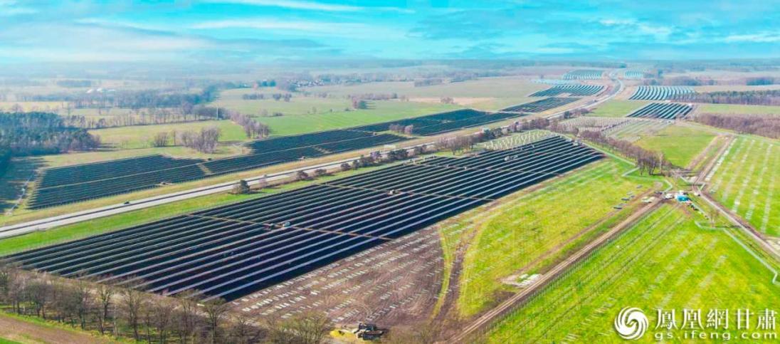 欧昊新能源光伏发电组件在德国投入使用　欧昊新能源供图