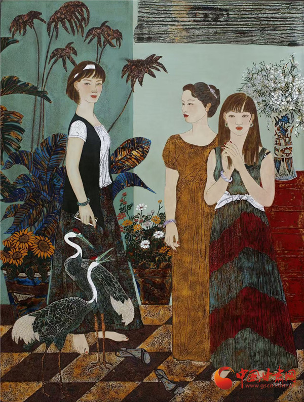 《夏夜之梦》入选“2021中国（厦门）漆画展”