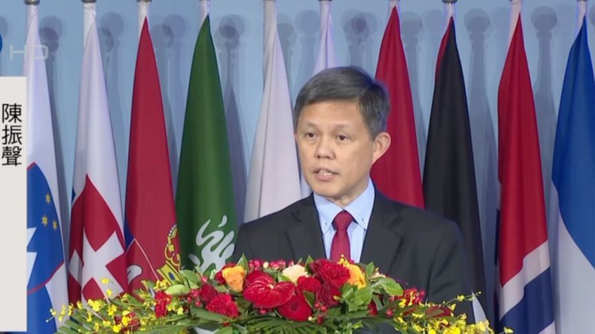 新加坡防长在香山论坛用中文表态：绝不做他国代理人