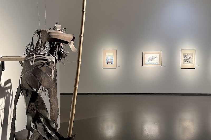 上海美术馆“吾心安处——夏阳的艺途与归栖”展览现场