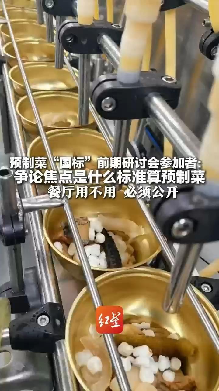 不怕你预制,怕你不告诉我 预制菜“国标”前期研讨会参加者:争论焦点是什么标准算预制菜 餐厅用不用 必须公开_凤凰网视频_凤凰网