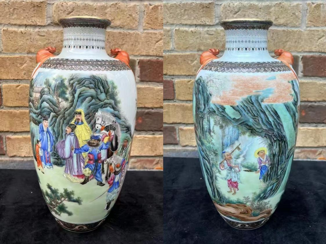 图1 张志汤50年代三顾茅庐