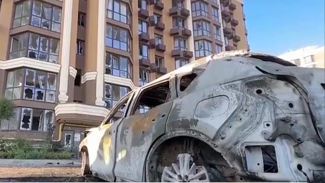 俄军发射580架无人机40枚导弹袭乌克兰