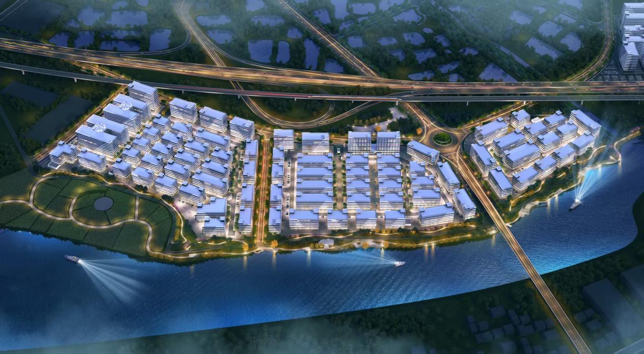 蓬江区荷塘镇南村村级工业园升级改造项目效果图