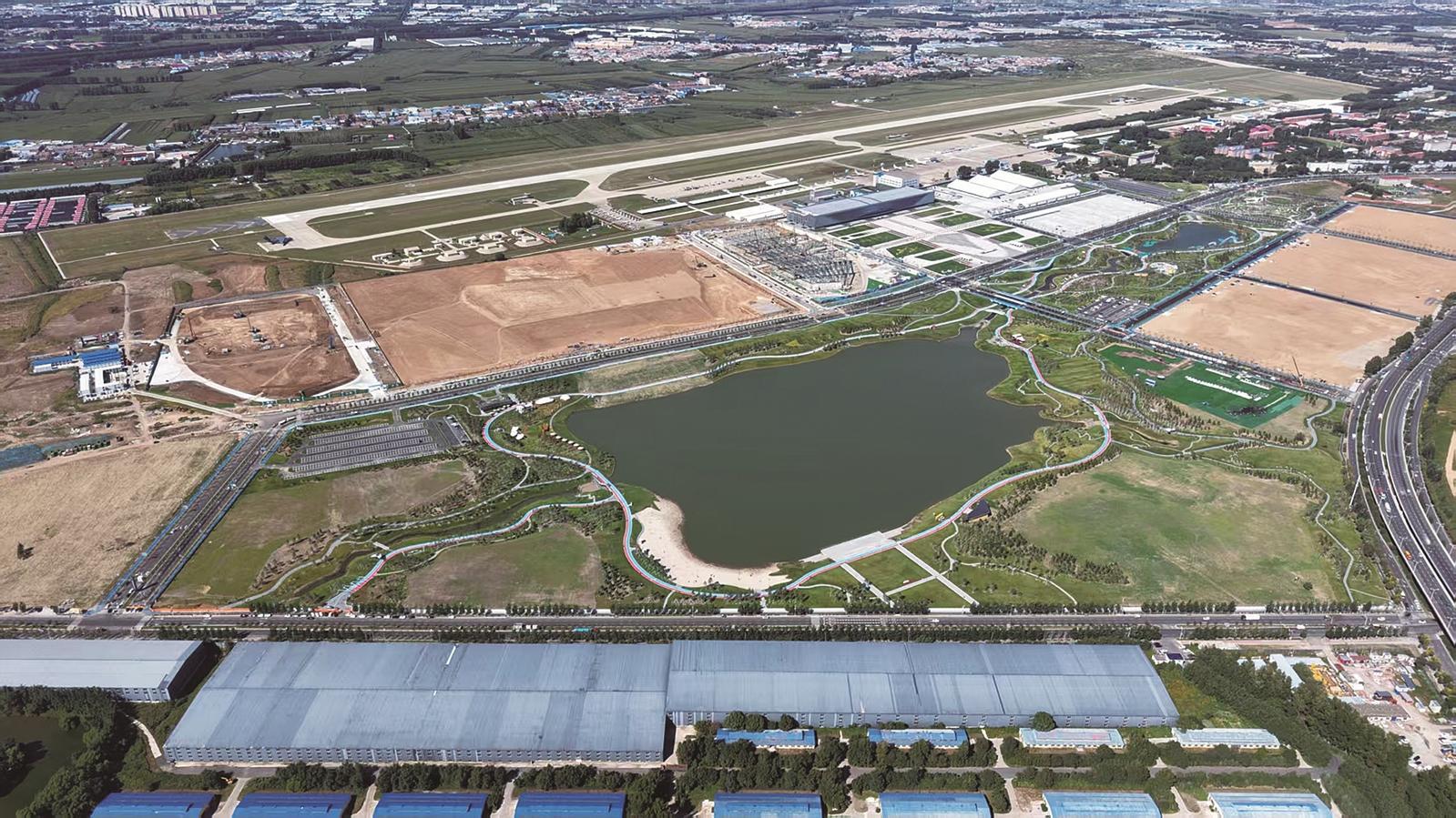 长春国际航空博览城。