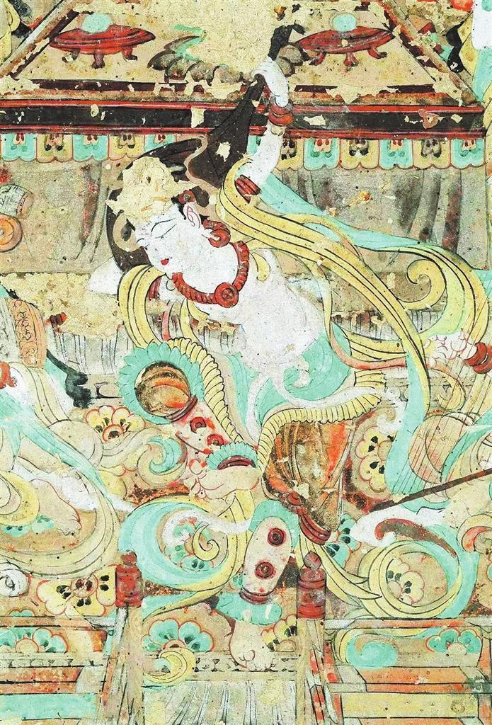 莫高窟第112窟　反弹琵琶