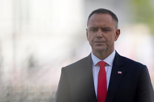 △波蘭總統納夫羅茨基(資料圖)