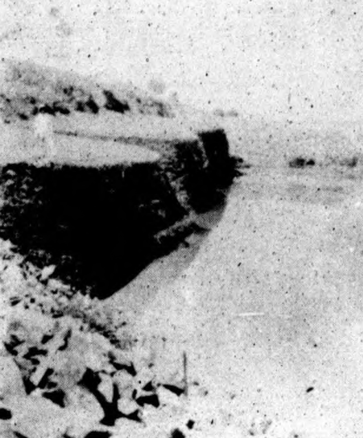 图6　1934年《黄河水利月刊》（第1卷第10期）载1930年代河南开封黑岗口黄河埽工