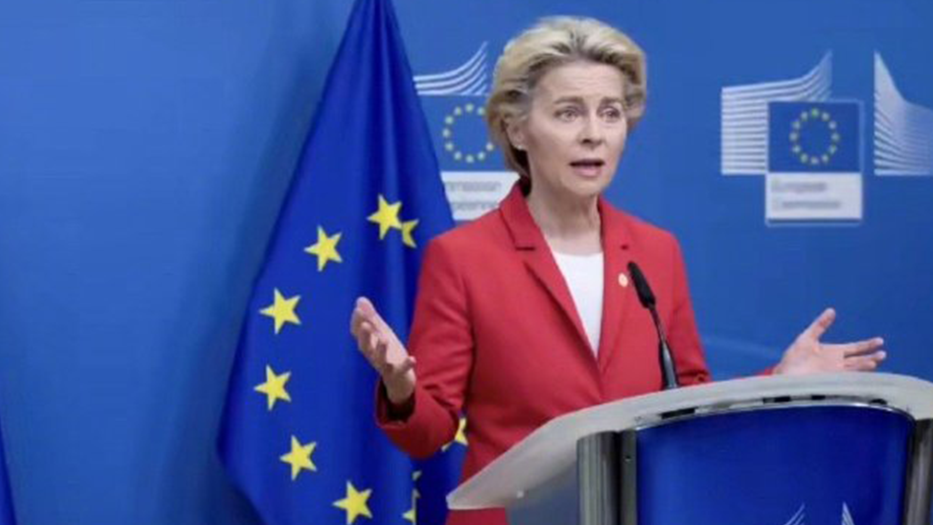 欧洲议员质问冯德莱恩：你能想象以色列活活烧死你的孩子吗？你是在保护一个恐怖主义国家