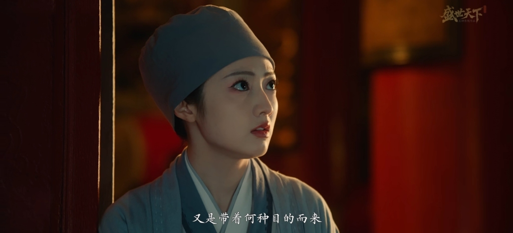 女主的尼姑造型,我见犹怜。