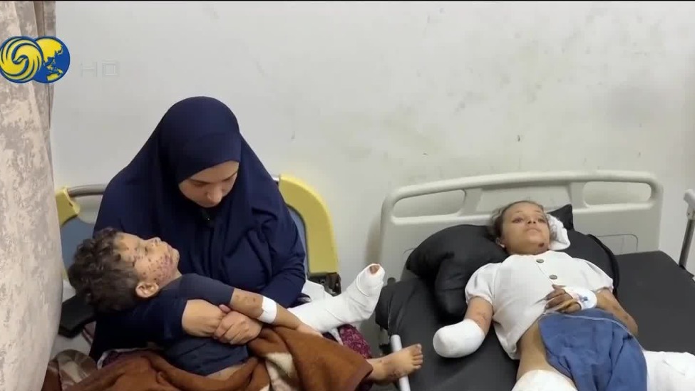 加沙城医院缺乏抗生素，病人被迫截肢保命