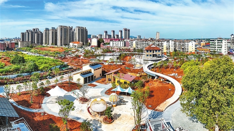 都昌县：重点民生项目建设接近尾声（图）