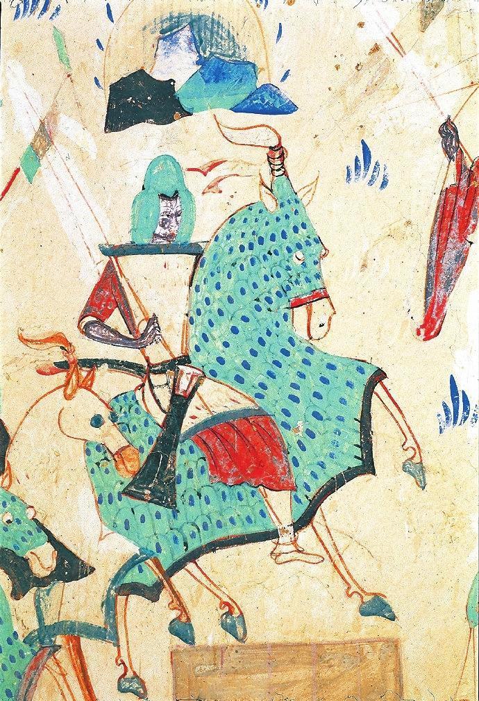 莫高窟第285窟南壁　骑兵戎装