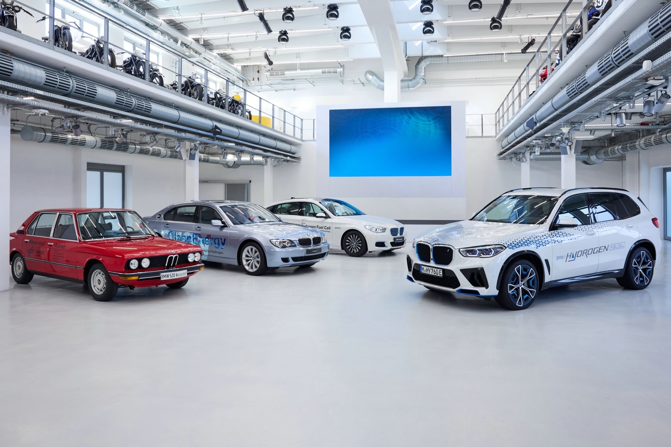 历代BMW氢燃料电池车