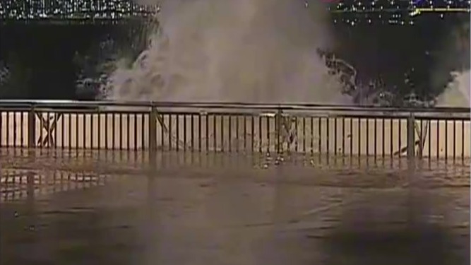 “桦加沙”开始发威！25秒独家画面从海浪变化看台风逼近