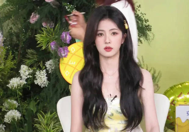 白鹿看镜头，呆萌可爱。