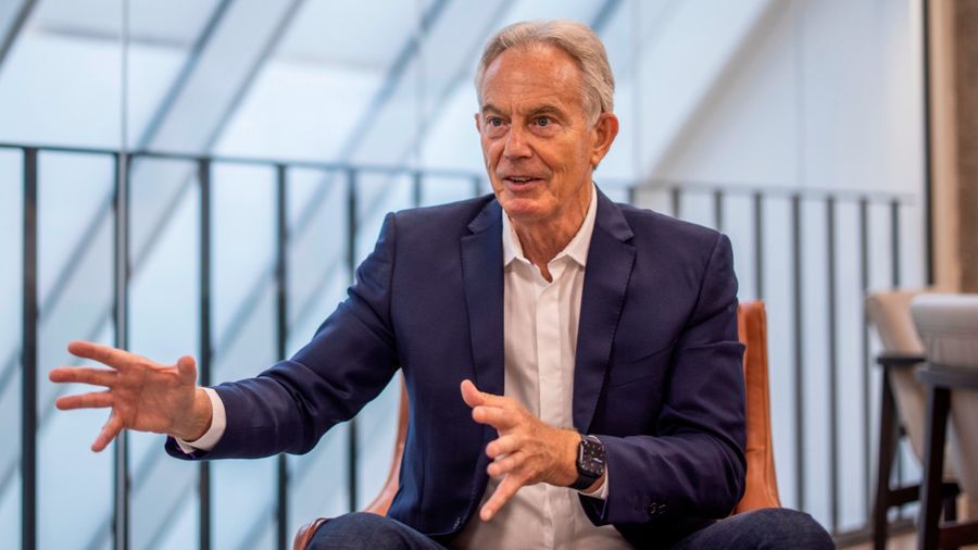 英国前首相托尼·布莱尔