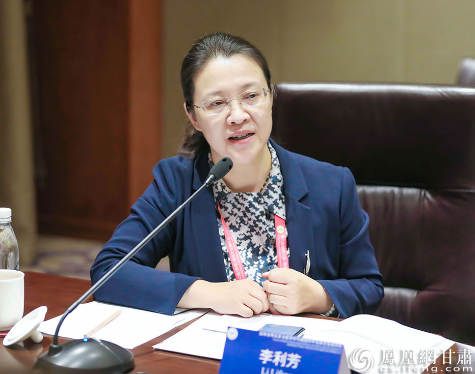 兰州大学文学院院长李利芳说,国际中文教育、中国儿童文学事业的融合创新为丝路文明交流互鉴提供新方案。兰州大学党委宣传部供图