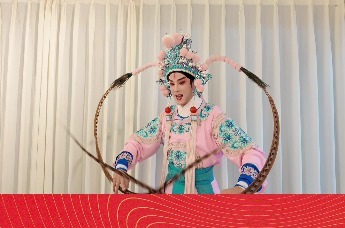 汕尾西秦戏演员为汕尾打call