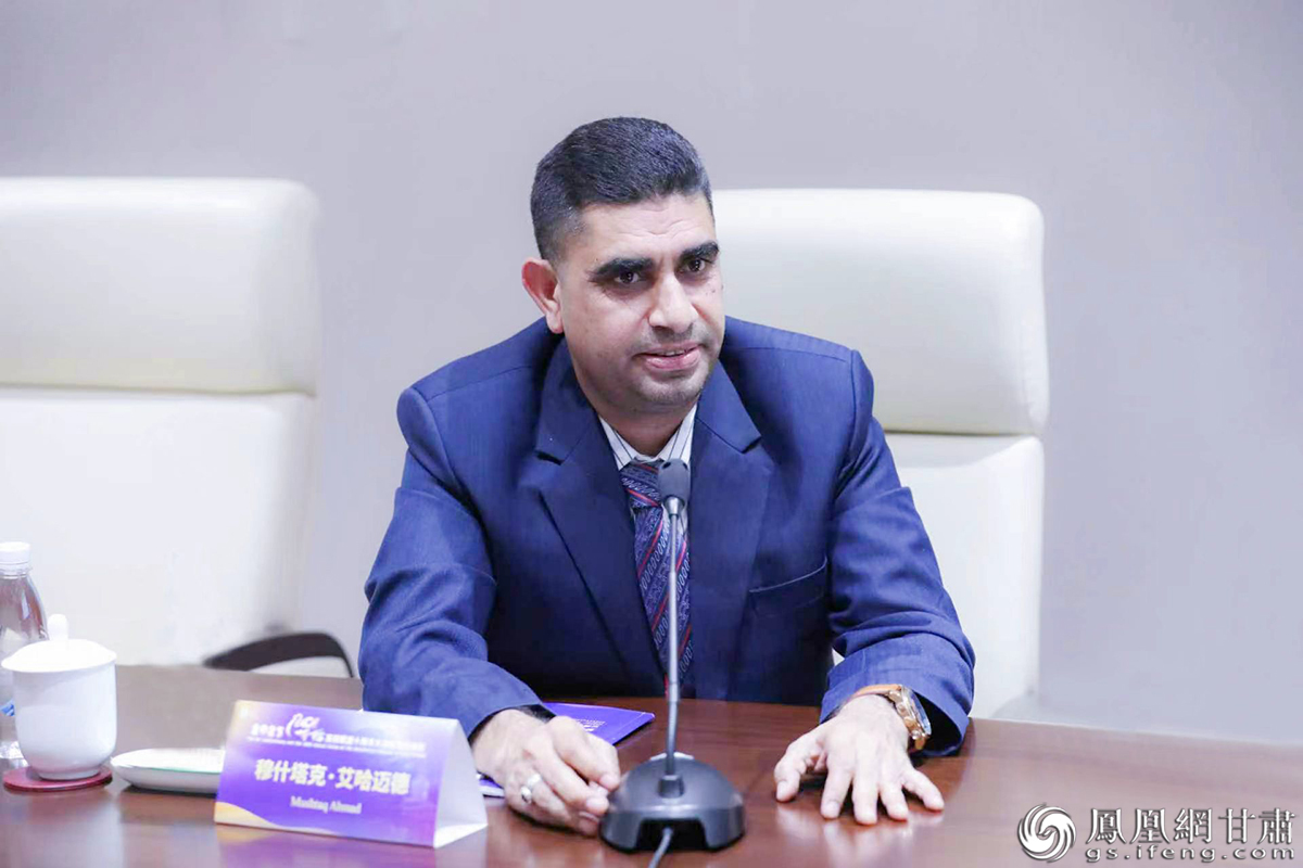 发展中国家科学院院士穆什塔克·艾哈迈德提出“利用本土资源发展生物经济”思路　兰州大学党委宣传部供图