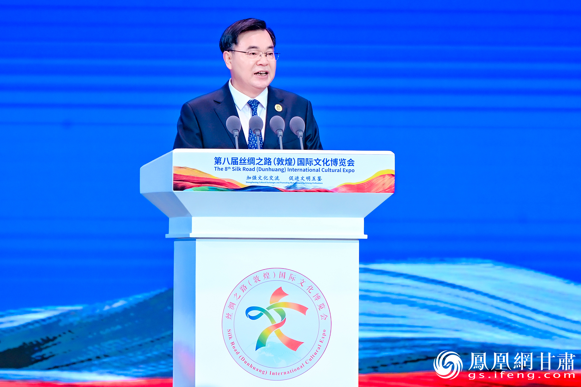 中共甘肃省委书记胡昌升诚邀海内外朋友常来甘肃考察指导