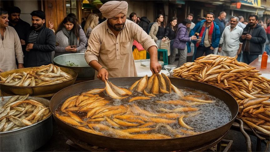 印度著名的马沙拉炸鱼，你敢尝试吗？