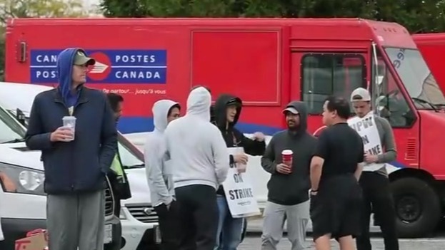 拒绝政府改革，加拿大邮政工会发动全国大罢工