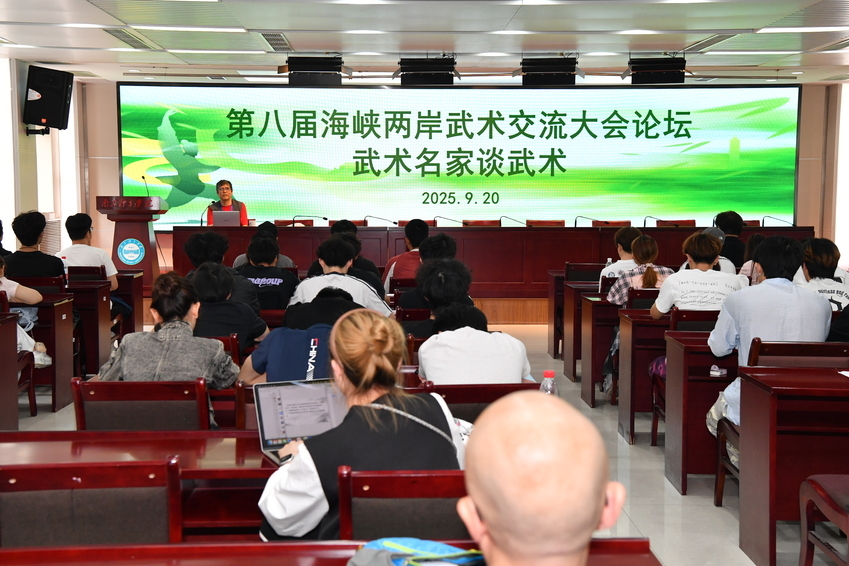 以武为媒绘两岸同心圆!第八届海峡两岸武术交流大会南京开幕