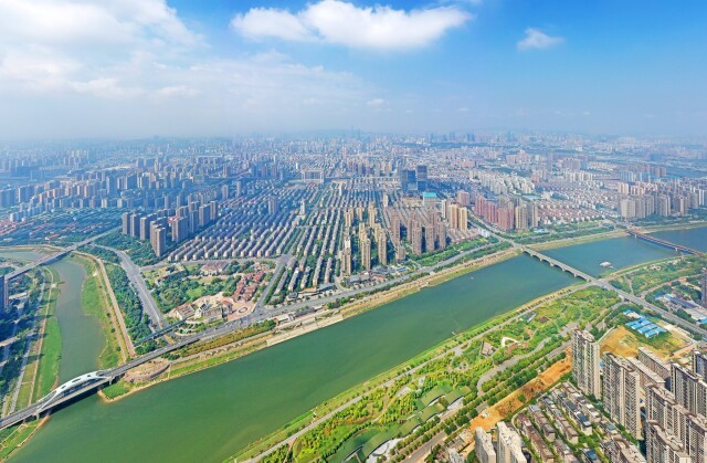 (浏阳河入选全国幸福河湖优秀案例。通讯员供图)