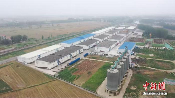 菏泽市巨野县粮食储备库。巨野县委宣传部供图