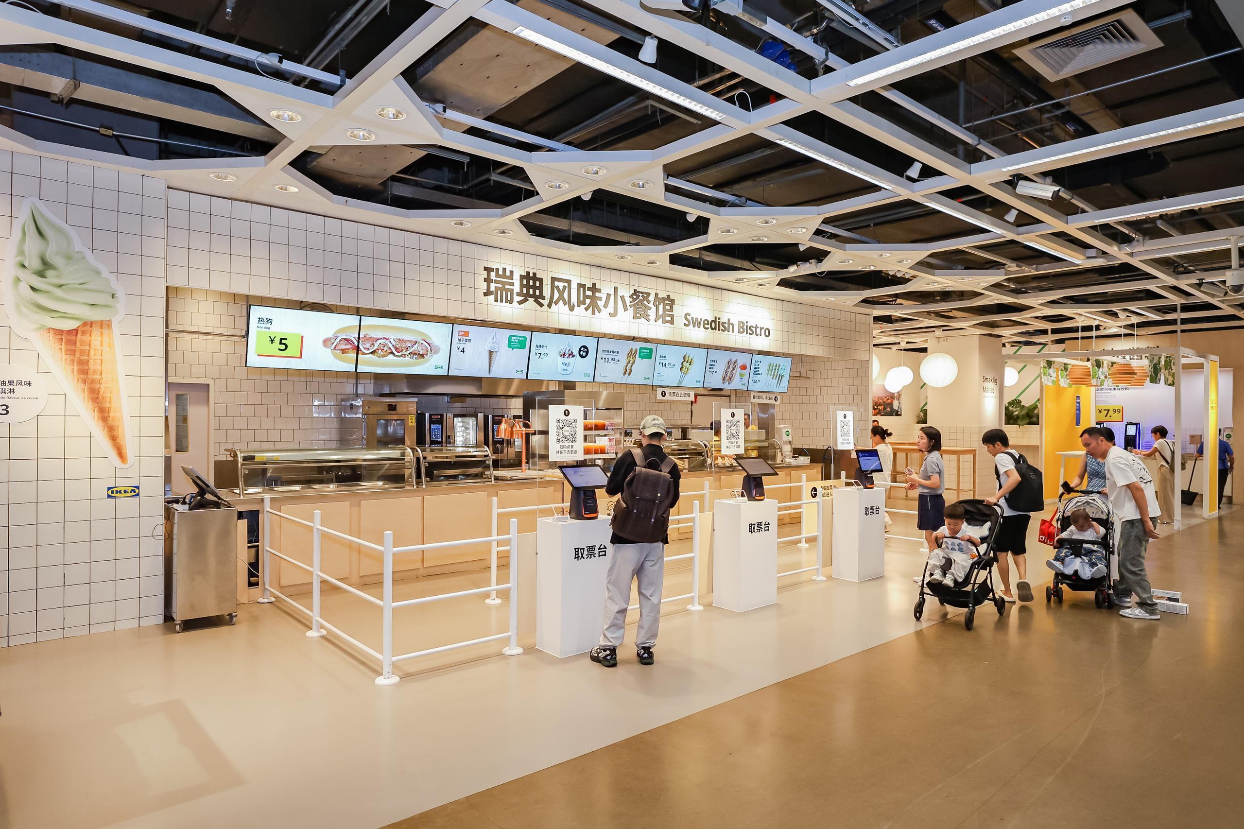 焕新升级的宜家南山店瑞典风味小餐馆和瑞典特色食品屋