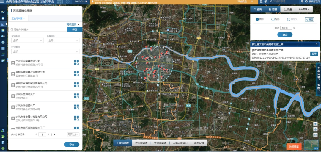 生态环境综合监管与协同平台