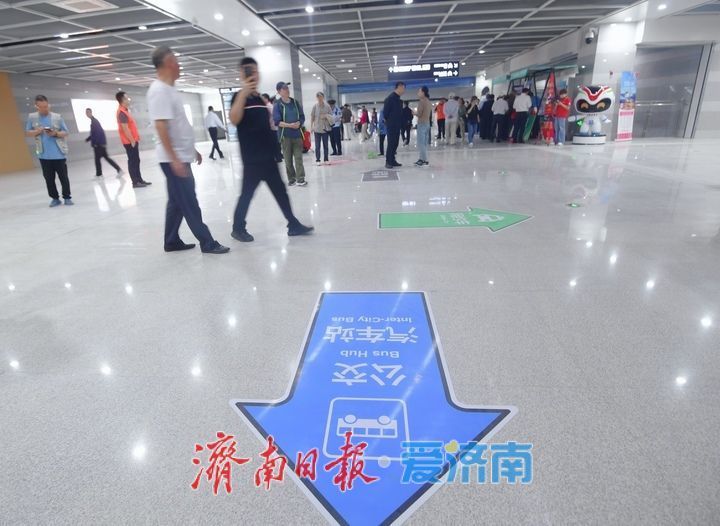 济南站新建北站房启用,公交枢纽、2号线通道也已“上岗”