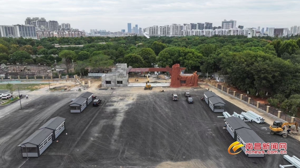 南昌动物园西大门计划国庆节前开门 大象馆外场改造已完成