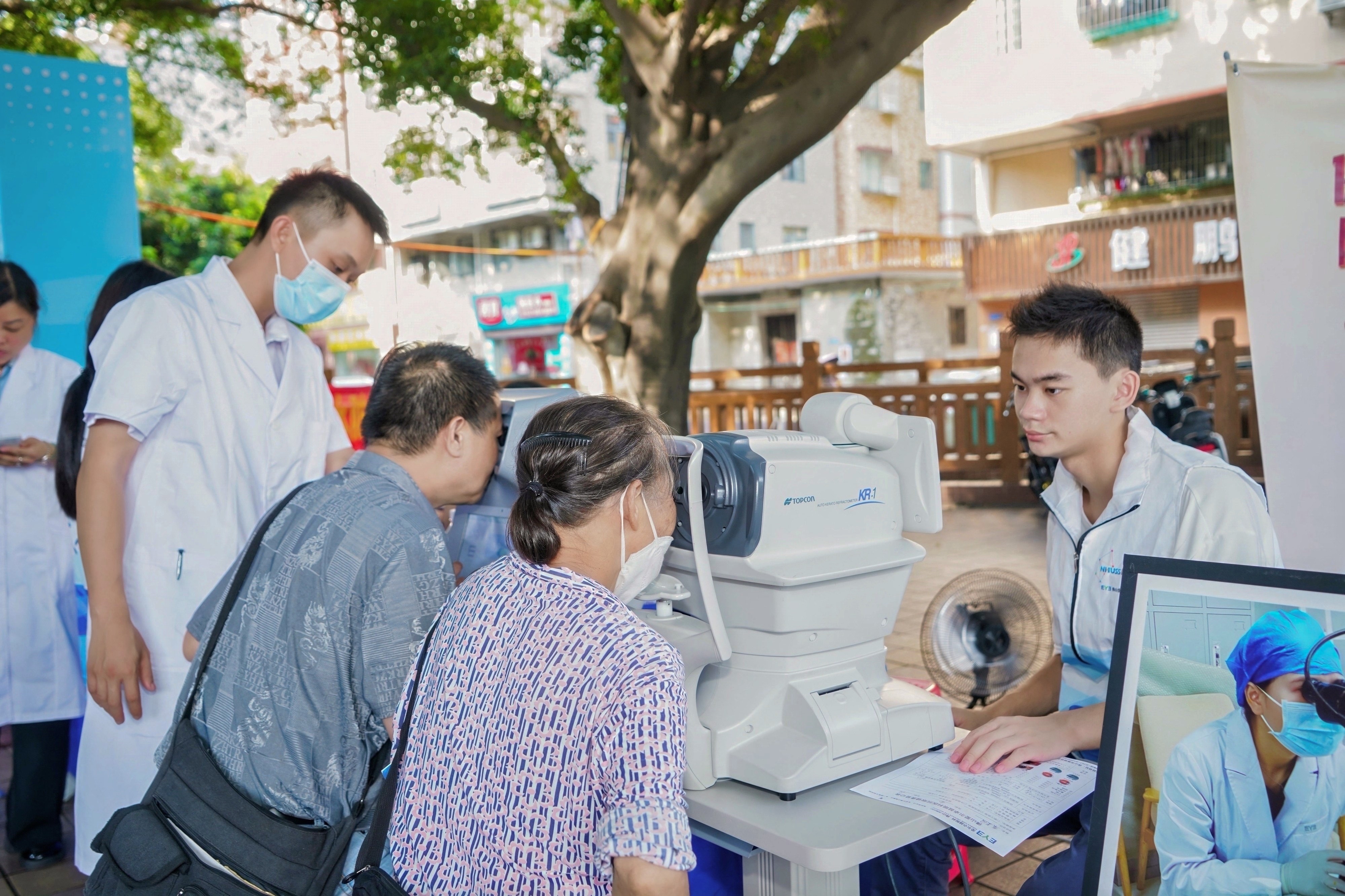 爱心义诊,践行为民办实事