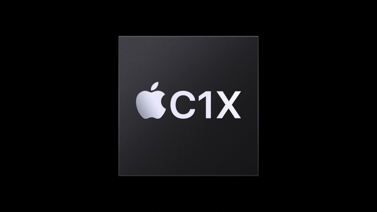 图注：苹果C1X基带