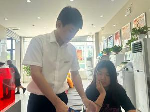 工行邢台平乡河古庙支行积极开展反假货币及数字人民币反诈骗宣传活动