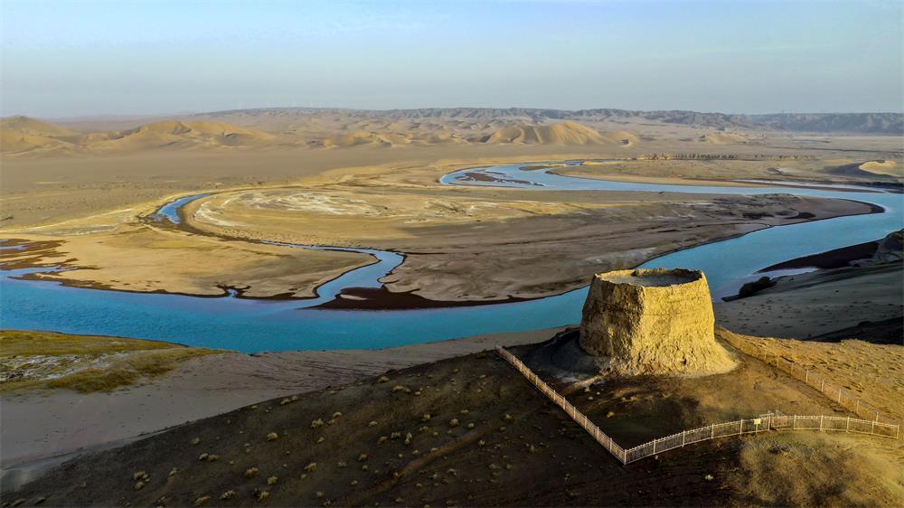 金塔县弱水环流景区