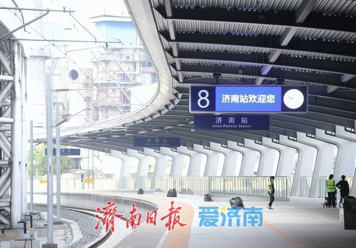 济南站新建北站房启用,公交枢纽、2号线通道也已“上岗”