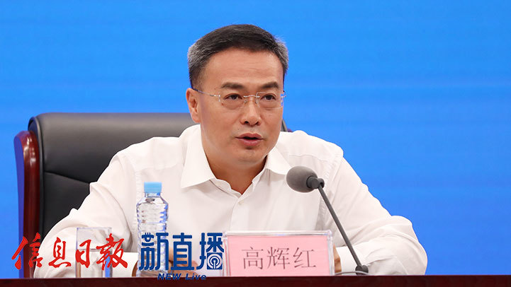 南昌市人民政府党组成员、副市长高辉红(史玉琨 摄)