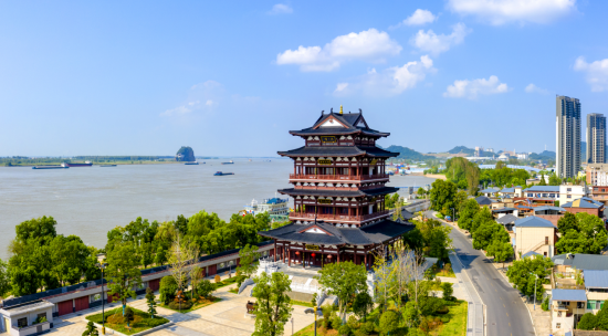 长江国家文化公园(彭泽段)(彭泽县融媒体中心 供图)