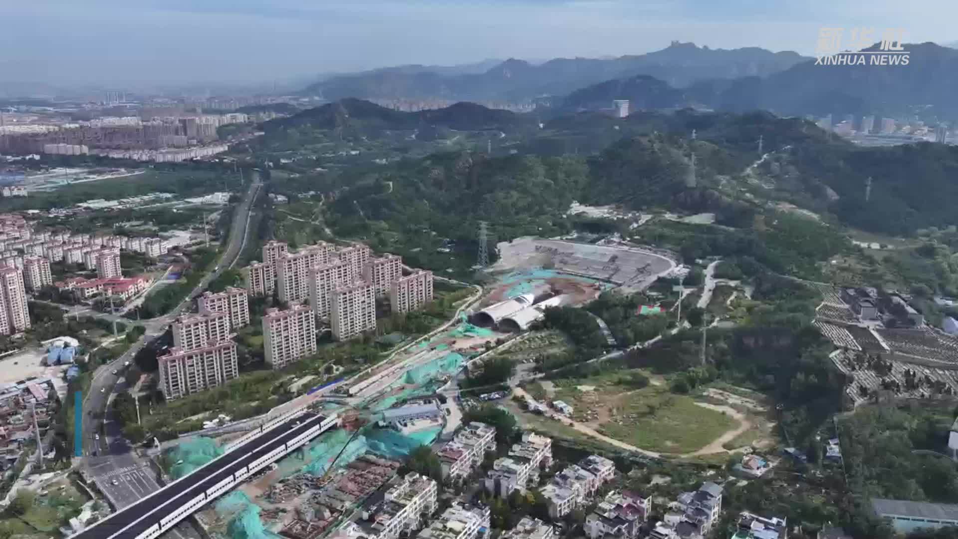 最大断面超400平米！青岛唐山路隧道主体完工