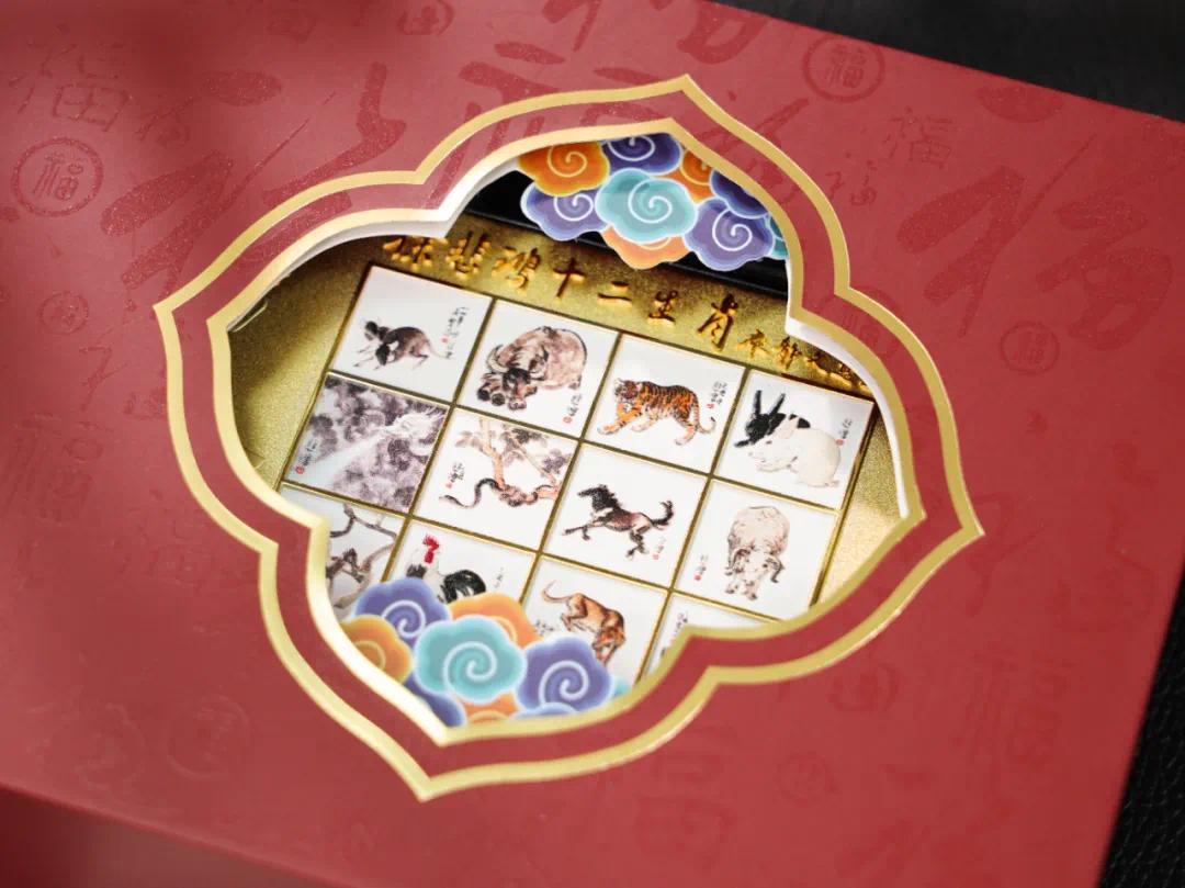 徐悲鸿 画 十二干支(十二生肖) 切手＆ 徐悲鸿 画 十二干支(十二生肖) 切手＆ 徐悲鸿 画 十二干支(十二生肖