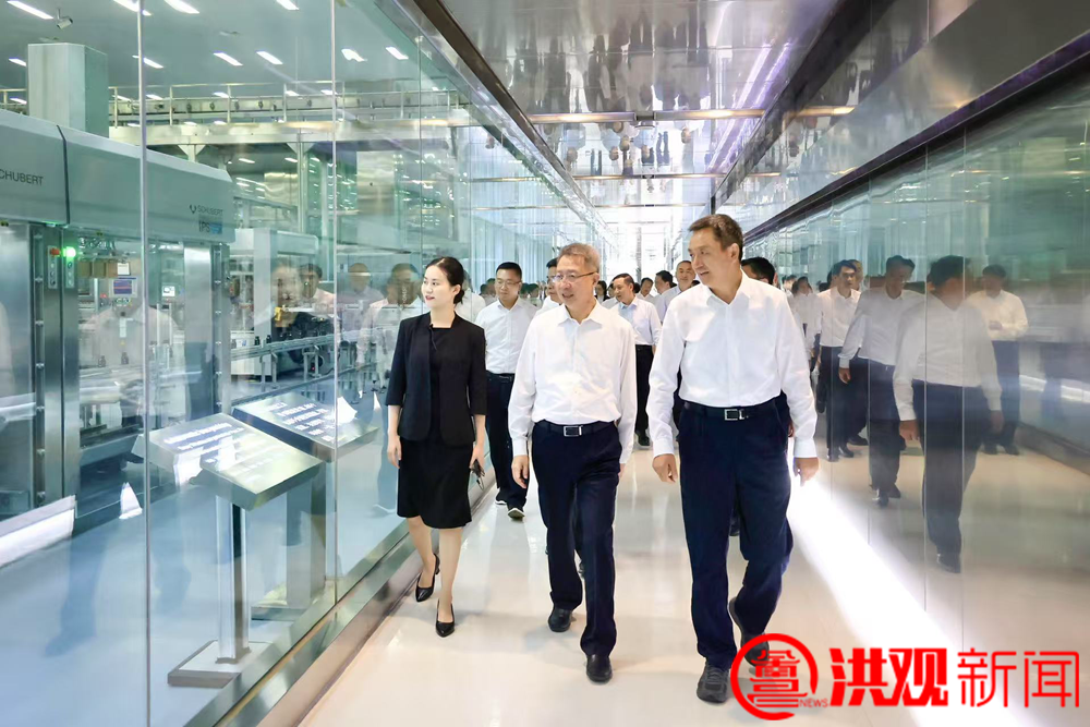 武汉市党政代表团在南昌考察 李红军会见郭元强一行并参加考察活动