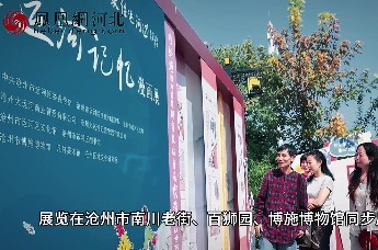 沧州：家住运河边——杜玉寒“运河记忆”漫画展开幕