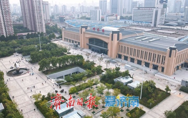济南站新建北站房启用,公交枢纽、2号线通道也已“上岗”