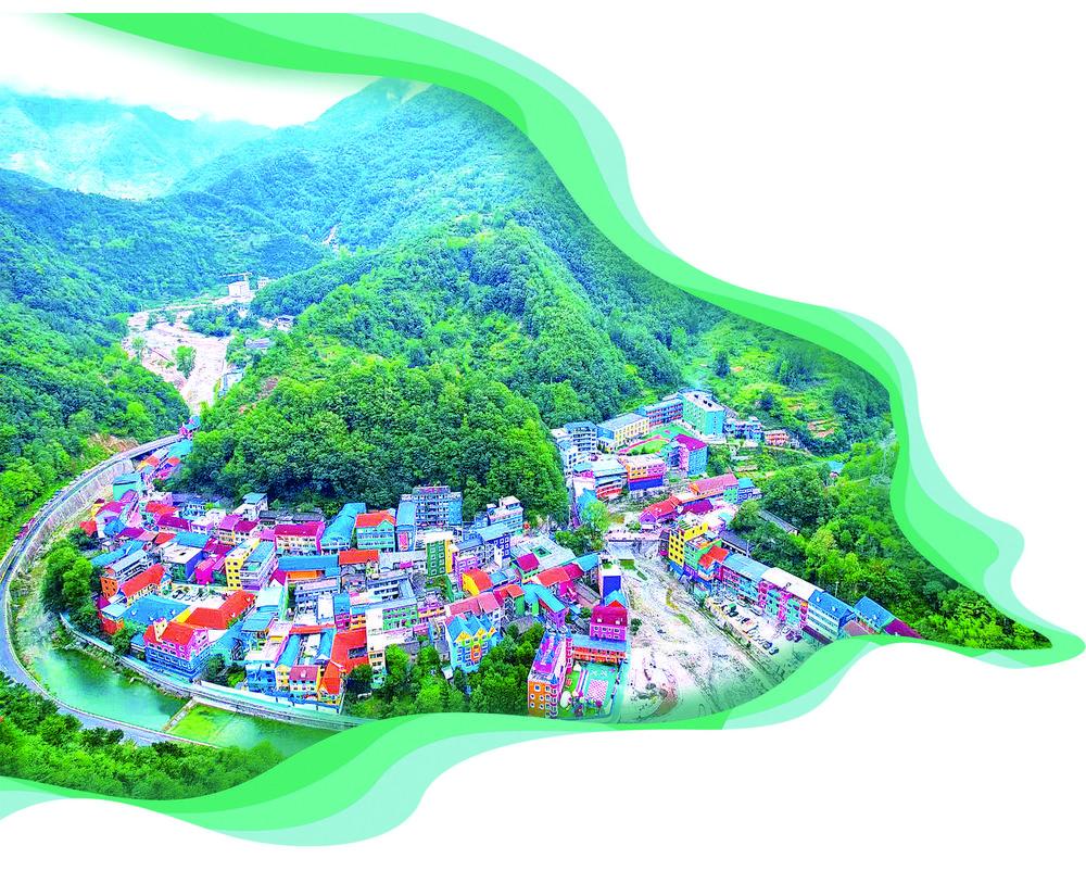 ▲武都区五马童话小镇 (本版图片均由陇南市文化广电和旅游局提供)