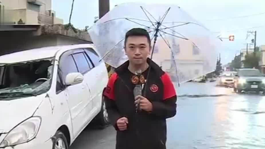 台湾花莲光复乡降雨持续，洪水至今未退